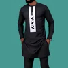 Kabiru Long Sleeve Shirt and Pant Kaftan Outfit