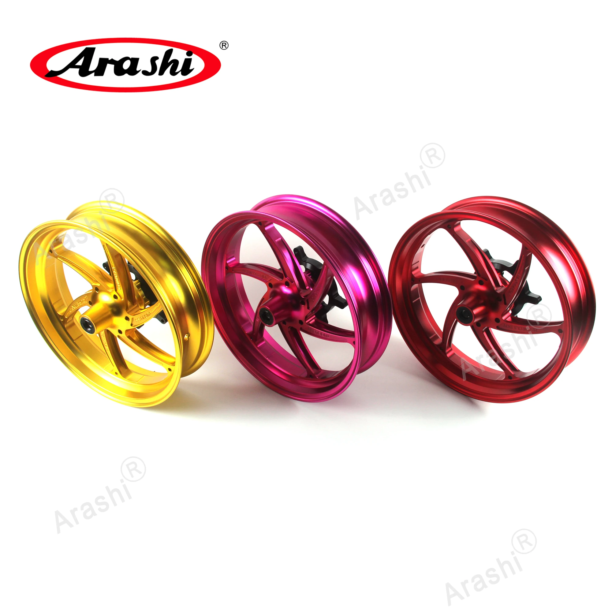 ARASHI FORZA 350 2018 2023 프론트 리어 휠 림 세트, 혼다 포르자 350, 신형 포르자 350, ADV 2019, 2020 2021, 2022 오토바이 