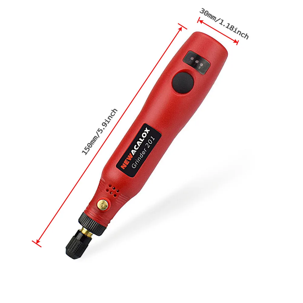 전동 공구 USB 충전 드릴 조각기 펜, 연마 공구, 밀링 연마 연마, 조각용 미니 무선 전기 연마기 세트