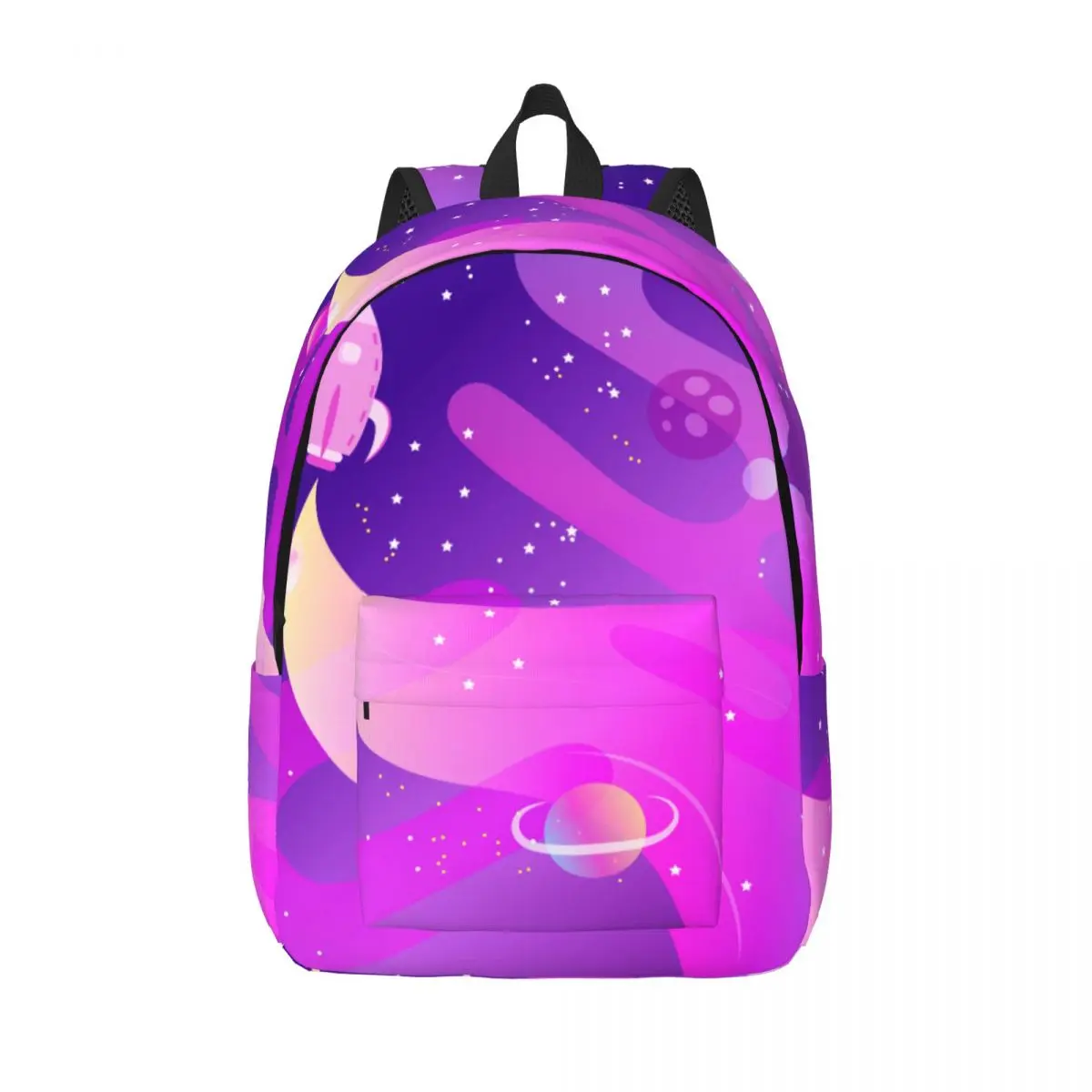 

Вместительный школьный рюкзак для мужчин и женщин, ранец для студентов, космическая дорожная сумка