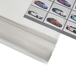 Clear Protective PVC Film for Car Headlights and Taillights - 30x120cm Roll