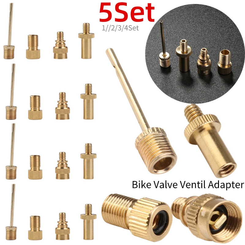 BikeValveAdapterConvertPrestaToSchraderValveBasketball