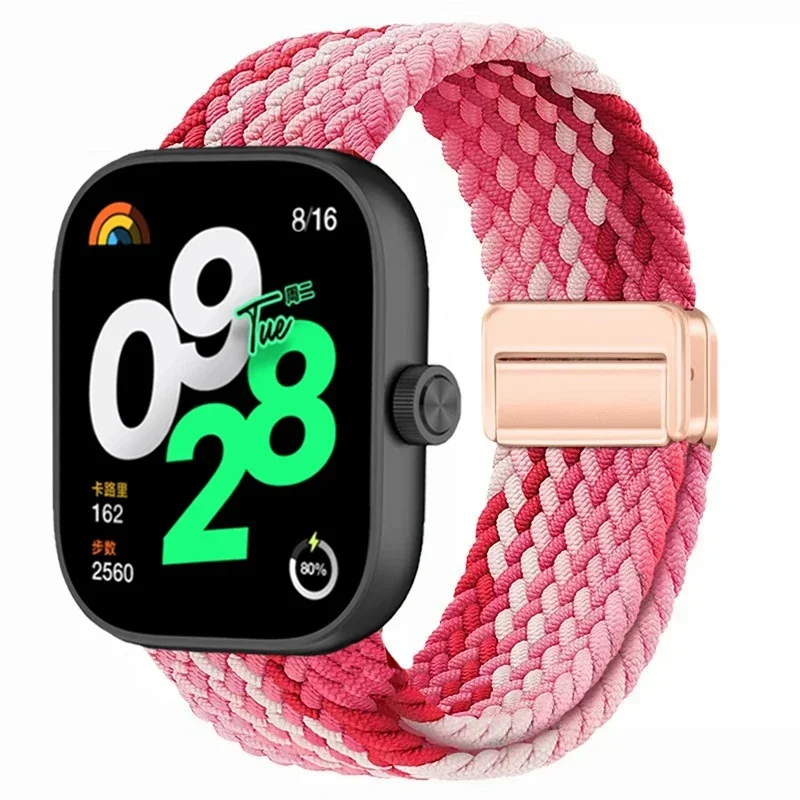 Magnetic Adjustable Braided Nylon Sport Strap Replacement Bracelet