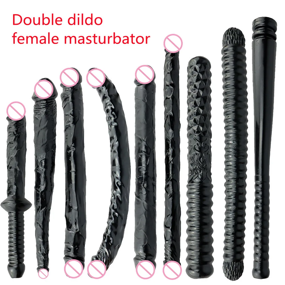 9 Size Super Long Dilldo Butt Plug Huge Double Dildo Xxxl Gode Realistic Penis Lesbian