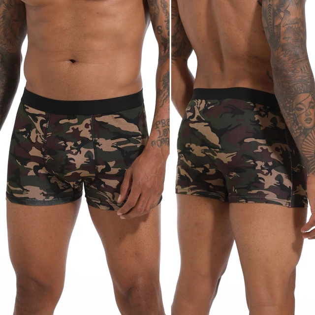 Paquete de 6 uds. De bragas 2024 para hombre, ropa interior de algodón, Boxer y calzoncillos de marca para hombre, conjunto de lujo, pantalones cortos, Kit antideslizante 4