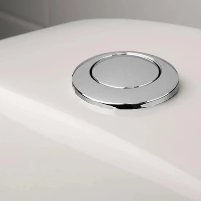 1pc Tool Toilet Tank Button Corrosion-resistant Flush Toilet Push Single Rust-proof Household Products Accessories