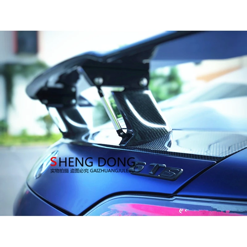 

High Quality Carbon Fiber Rear Spoiler Tail Trunk Wing Car Accessories For Mercedes Benz GT GTS GTR Spoiler