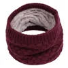 3-15 Years Kids Winter Scarf For Children Knitted Baby Ring Scarf Children Scarf Neck Cotton Thickened Collar Scarves For Girl 4