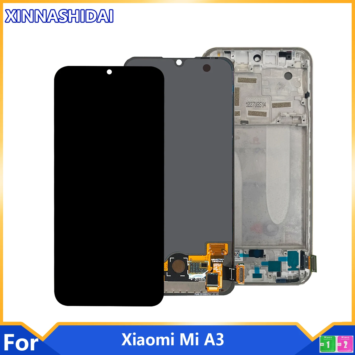 100 Tested LCD For Xiaomi Mi A3 LCD Display Touch Screen Digitizer