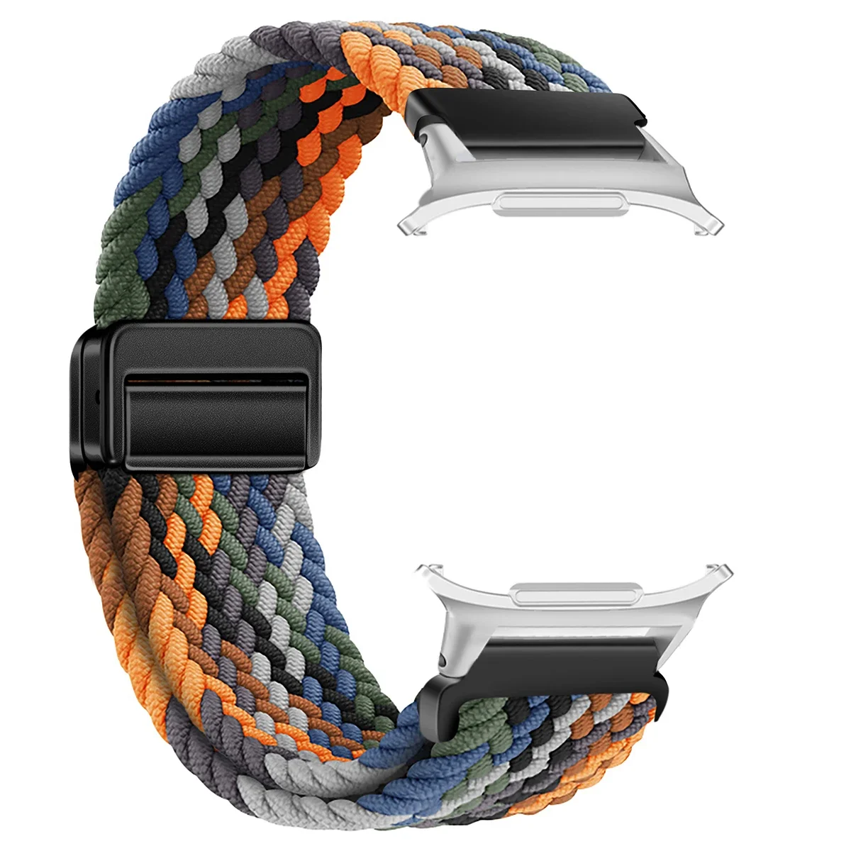 Magnetic Nylon Braided Sport Bracelet Strap