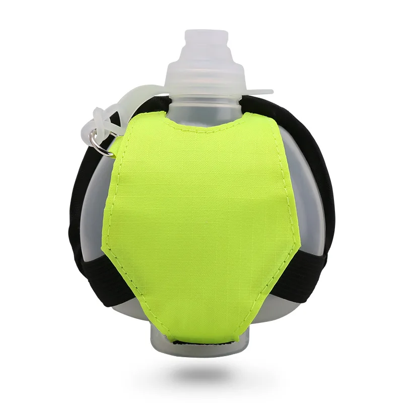 

Mini Running Wrist Water Bottle Kettle Holder Wrist Storage Bag Hydration Pack Soft Flask for Marathon Riding Fitness Climbing