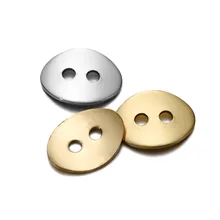 

20-50 Pcs Stainless Steel Bracelet Clasp Connectors Button Snaps For Jewelry Making Necklaces Bangle Clasps Blank Stamping Tags