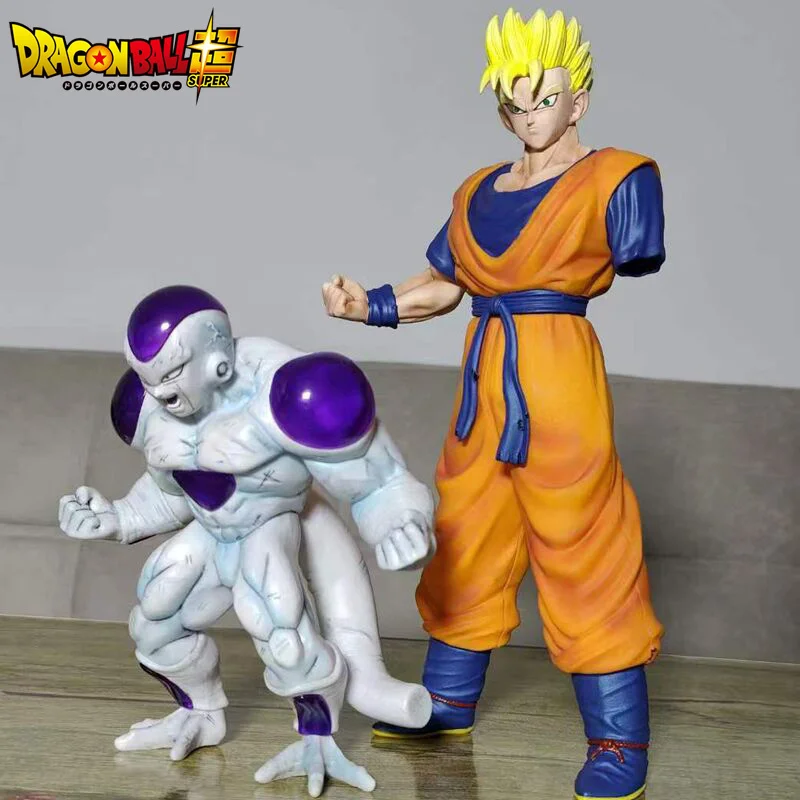Bola De Dragão Anime 30cm Z Figura Filho Goku Abraço Gohan