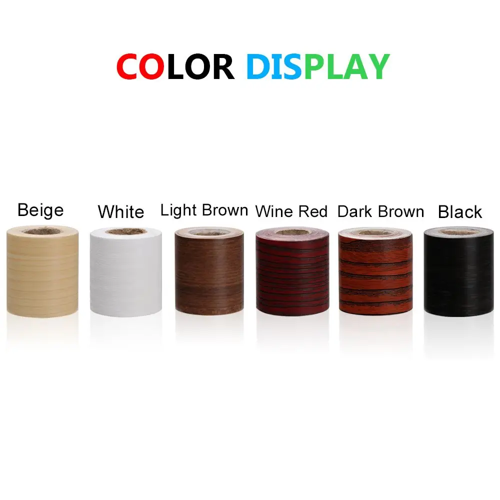 Self-adhesive PVC Waterproof Wood Waist Line Wallpaper Room Skirting Line Vinyl Decals Baseboard Wall Border Corner Stickers images - 6