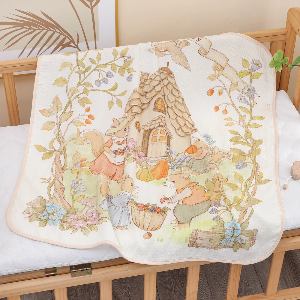 Pure Cotton Newborn Baby Bath Towel 9