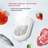 Food Washing Machine Household Meat, Fruits and Vegetables Wall Mount Desktop Convenient Cleaner Kitchen Cleaning Machine 2
