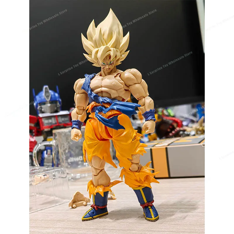 在庫 DCG おもちゃドラゴンボール Z SHF 超サイヤ人 SSJ 孫悟空ヘッド