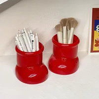 Desktop Pen Holder Office Desktop Pencil Organizer Cosmetic Brush Sundries Storage Box Stationery Storage Box 2