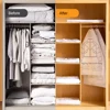 1-5 PCS Hanging Vacuum Clothes Storage Bag Winter down Jacket Windbreaker Dustproof Compression Bag Closet Organizer Storage Bag 5
