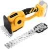 2 in 1 Handheld Cordless Hedge Trimme Electric Grass Trimmer 1500RPM for Garden, Lawn for DE-Walt 20V MAX Battery 1