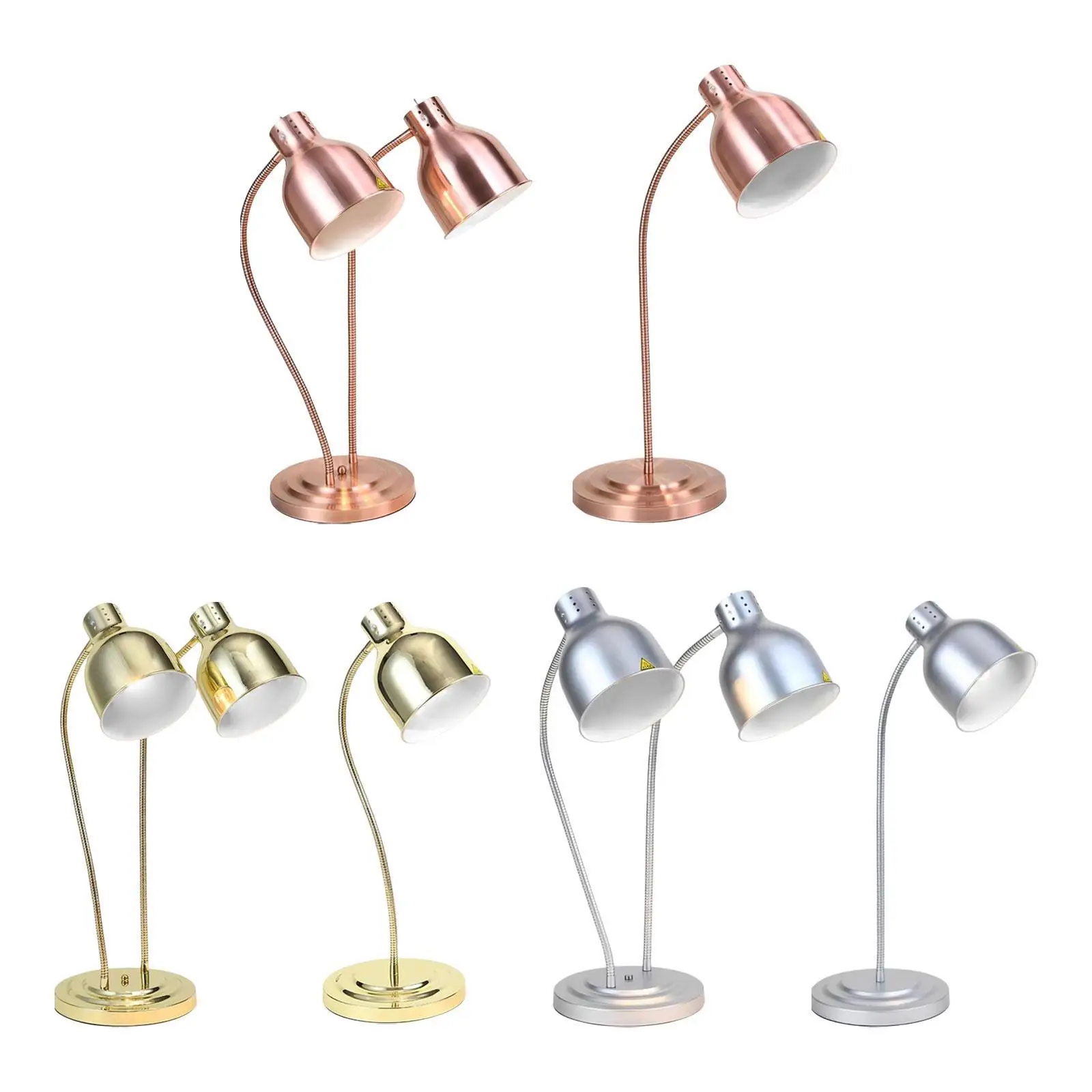 Food Heat Lamp Catering Heating Lamp without Bulbs Electric Heat for Food Catering for Kitchen Fried Cafeteria Chicken