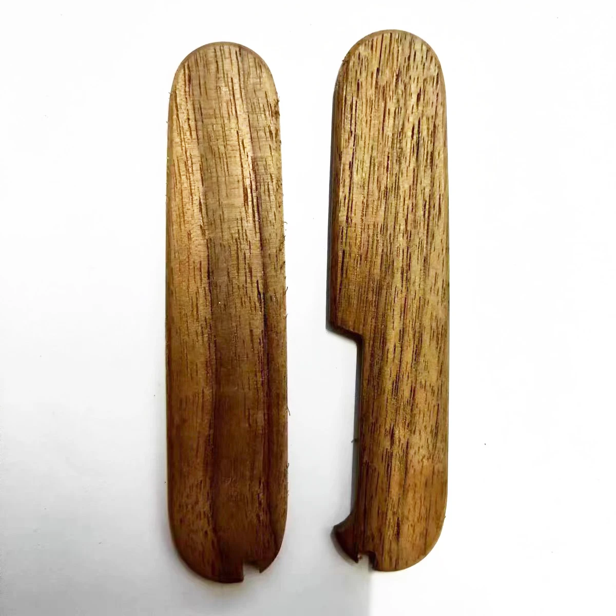 CNC Custom Natural Wood Grip Handle Scales for Swiss Army Knives - DIY Replacement Accessories