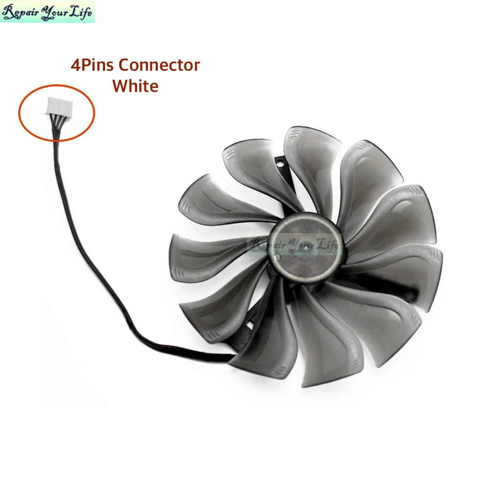Computador Placa de Vídeo Gráfica Gpu Ventilador de Refrigeração para Emtek Palit Geforce Rtx 2060 2070 2080 Vga Refrigerador Ventilador Radiador Novo 96 mm Gaa8s2u - Imagem 3