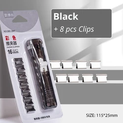 Compact Reusable Stapler for Office and School Use (Black)
