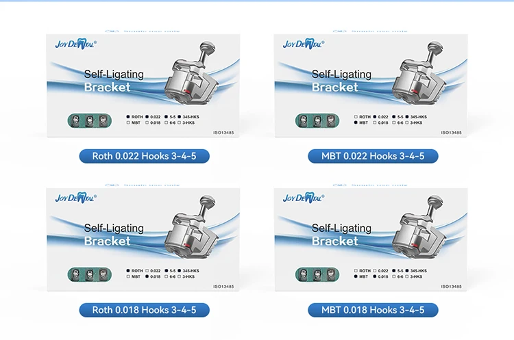 20 Teile/paket Dental Kieferorthopädische Metall Selbstligierende Klammern Hosenträger Ortho Monoblock Roth MBT 0,022 3-4-5 haken Zahnmedizin Werkzeuge – Detail 9