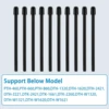 Standard Pen Nibs for WA-COM, 10 Pcs Black Replacement Refill Pen Tips for  Intuos Pro,for IMobileStudio Pro (with Removal Ring) 5