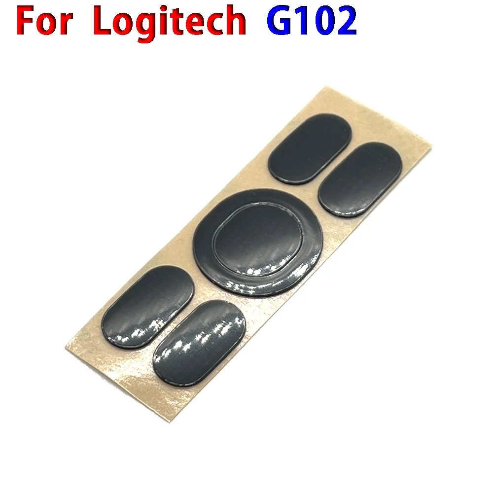 Premium Mouse Feet Skates Pads - Anti-Skid Stickers for Enhanced Performance (White/Black)