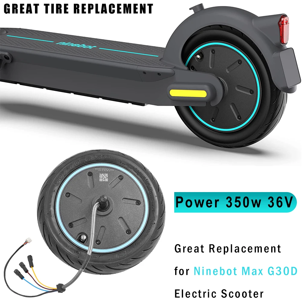 Original 36v 350w Engine Motor For Segway Ninebot Max G30d Electric  Kickscooter Wheel Assembly Accessories Parts - Scooter Parts & Accessories  - AliExpress