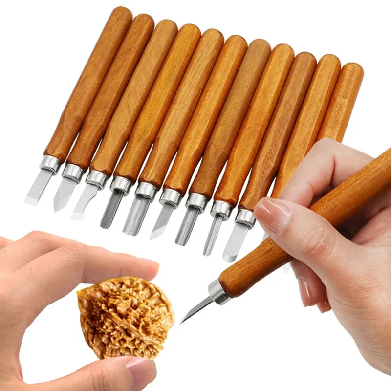 おうちでたのしむ・くるみ豆皿キット/彫刻刀2種付き｜WOODWORK CENTER（ウッドワークセンター） – CHOOSEBASE SHIBUYA 木彫りツールCRVブレード彫刻チゼルセットDIY 12PCSハンディクラフト木工クラフター