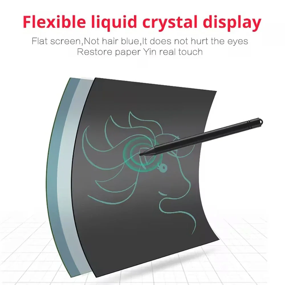 LCD Writing Tablet Digit Magic Blackboard Electron Drawing Board Art Painting Tool Kids Toys Brain Game Child Gift