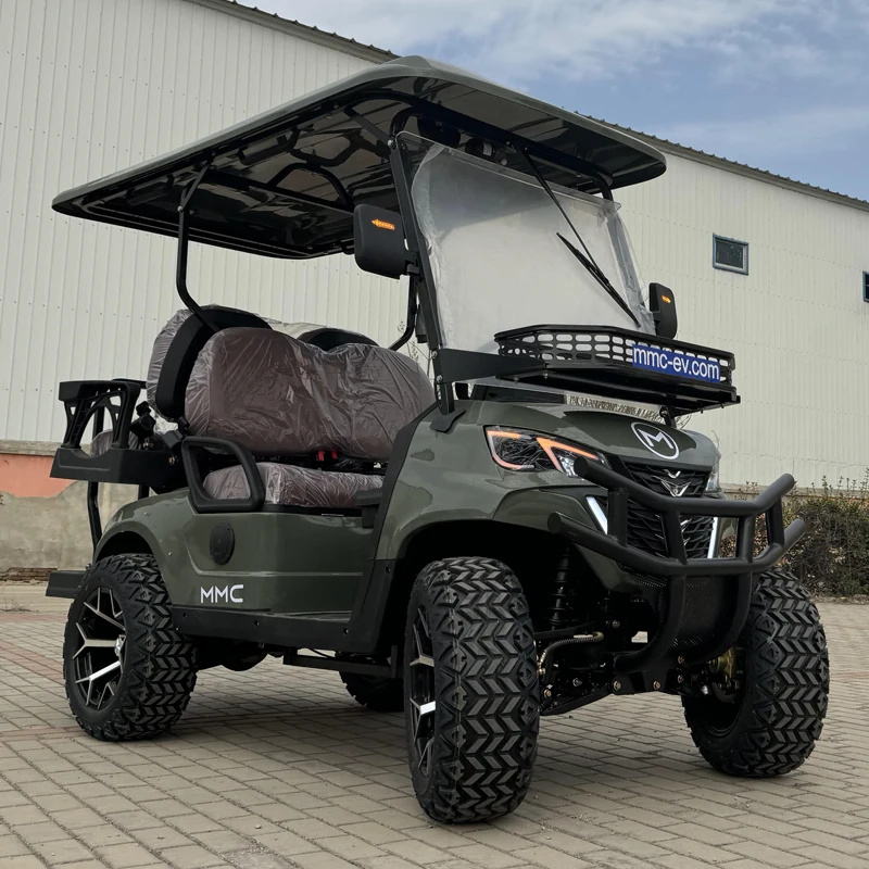 Fastest Evolution 60V 72V Lithium Battery Powered Street Legal Advanced Low Speed 4 seater Electric Golf Cart