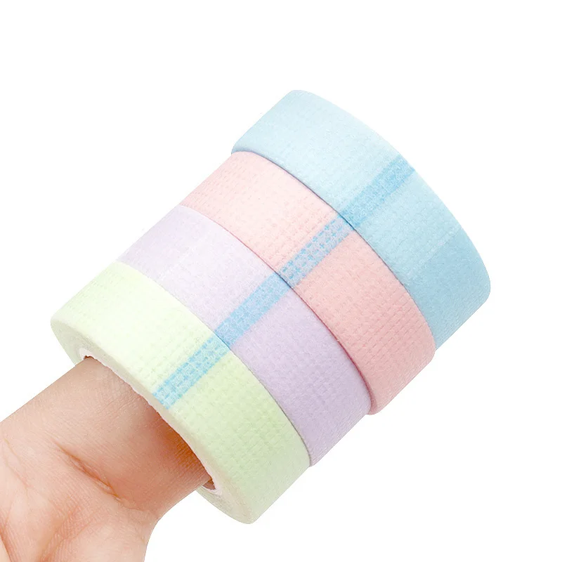 4 Pcs Eyelash Extension Lint Free Eye Pads Makeup Tape for Grafting False Lash