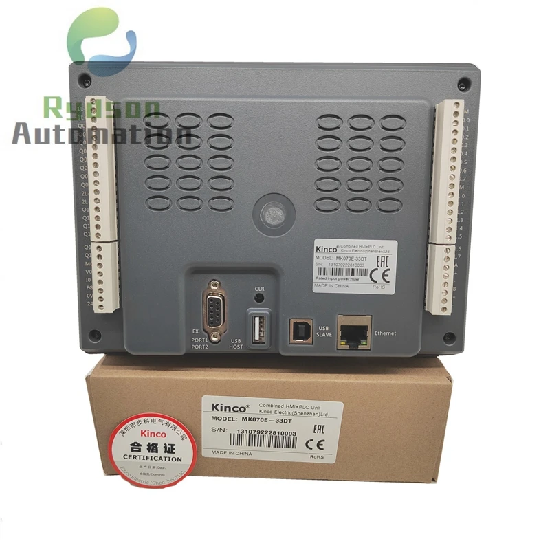 Kinco Automation ø ġũ, HMI + PLC MK070E-33DT MK070E-32DX   CPU, Ŭ ӵ 700MHz, 7 ġ