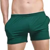 Men's Running Workout Active Shorts Cotton Gym Training Lounge Sleep Bottoms Elastic Waist Casual Pajama Pocket Jogger Home Wear 1