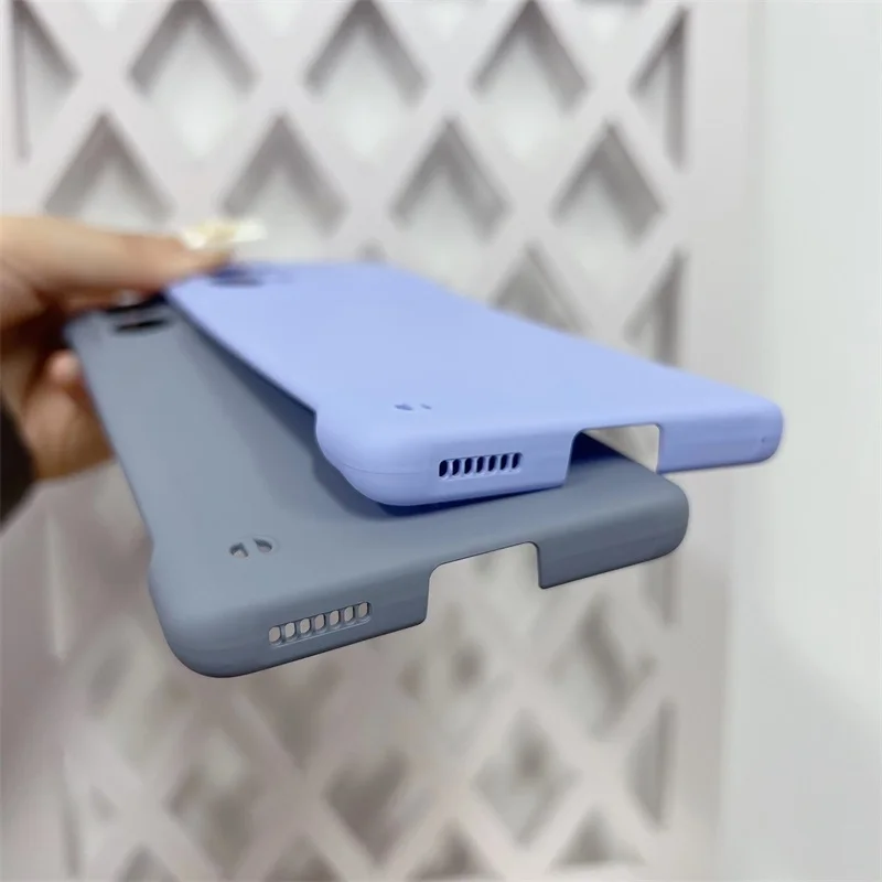 Rahmenlose, matte Hülle in Bonbonfarben für vivo iQOO 9 8 7 5 Pro Neo6 Neo5 Neo 6 5 SE Neo3 Z5 Z3 Slim Hard PC Stoßfest Bumpe_voghion.com