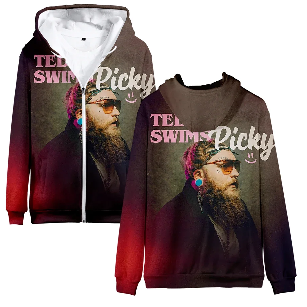 

Толстовка с капюшоном Тедди для мужчин и женщин, свитшот на молнии с 3D принтом, уличная одежда, куртка с капюшоном на молнии в стиле хип-хоп, повседневная спортивная одежда