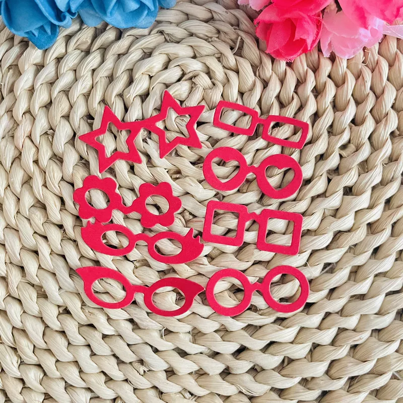 

Звезда Сердце очки маска звезда украшение штамп металлические штампы Сделай Сам Скрапбукинг Бумажные карты тиснение ремесло высечка ручная работа