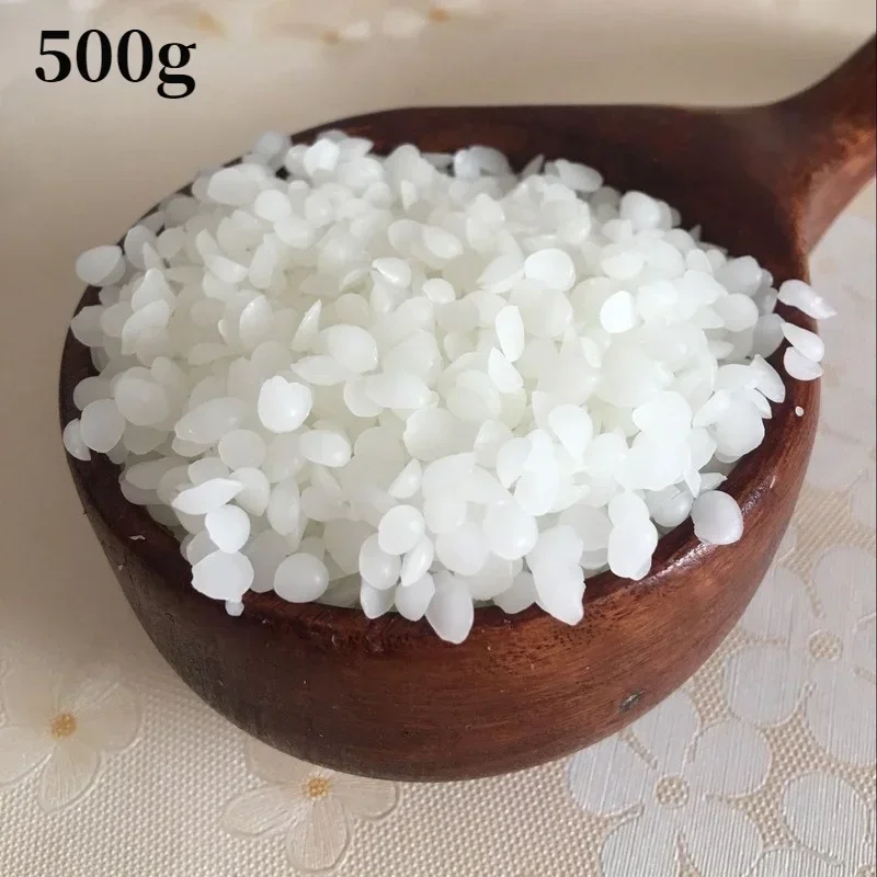 500g Soy Wax Beeswax Diy Aromatherapy Candle Material Homemade Handmade Candle Raw Materials Smokeless Granules Flake Wax