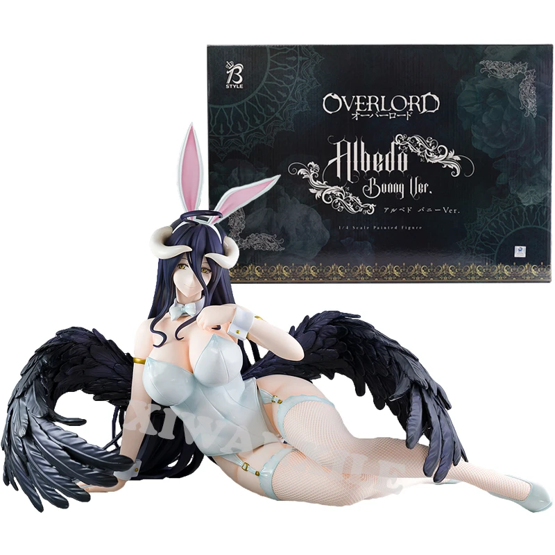 30cm FREEing B-STYLE Overlord IV Albedo Bunny Sexy Anime Girl Figure  KDcolle Albedo Wing Action Figure Adult Model Doll Toy Gift
