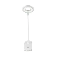 LED Desk Lamp Clip on Type USB Charging With Built In Lithium Battery Touch Dimming Student Learning Reading Table Lamp 2
