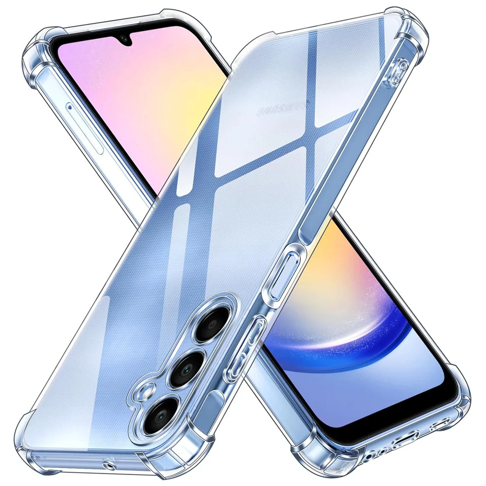 

Silicone Case for Samsung A25 5G Soft Shockproof Clear Phone Cases Samsung A 25 Galaxy A25 Cover Samsung Galaxy A25 5G Case