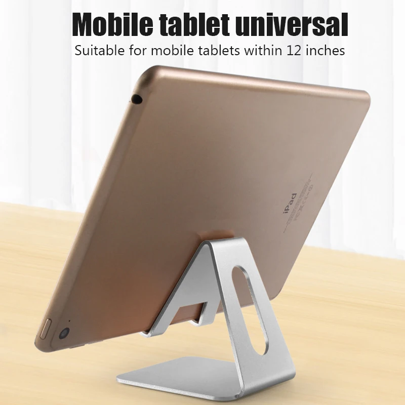 Mobile Phone Holder Stand Desktop Cell phone Bracket Metal Material Smartphone Support for Tablet Xiaomi iPhone Huawei Anti-Slip