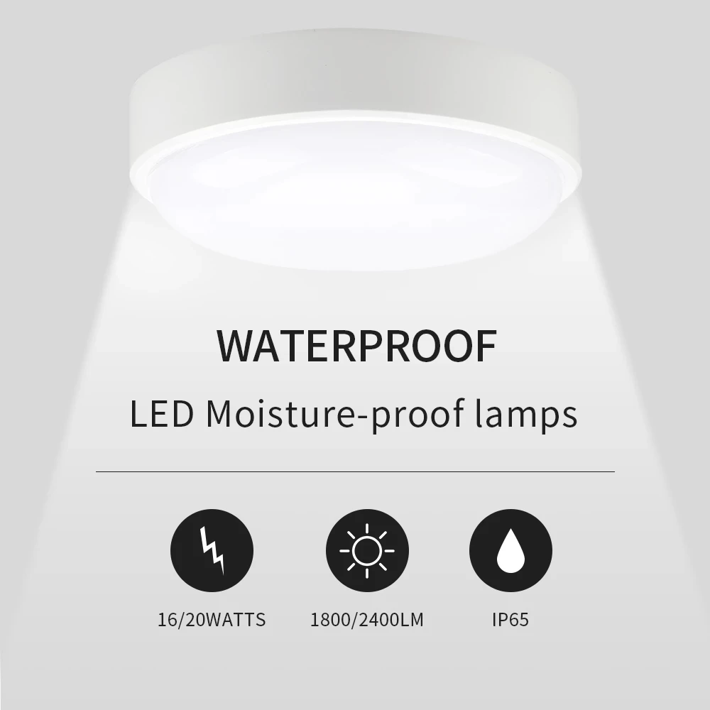 16W 20W Outdoor LED Wall Lamp Garden Porch Surface Mounted Oval Sconce Lighting Bathroom Moistureproof Ceiling Light 110V 220V wall light,outdoor porch light