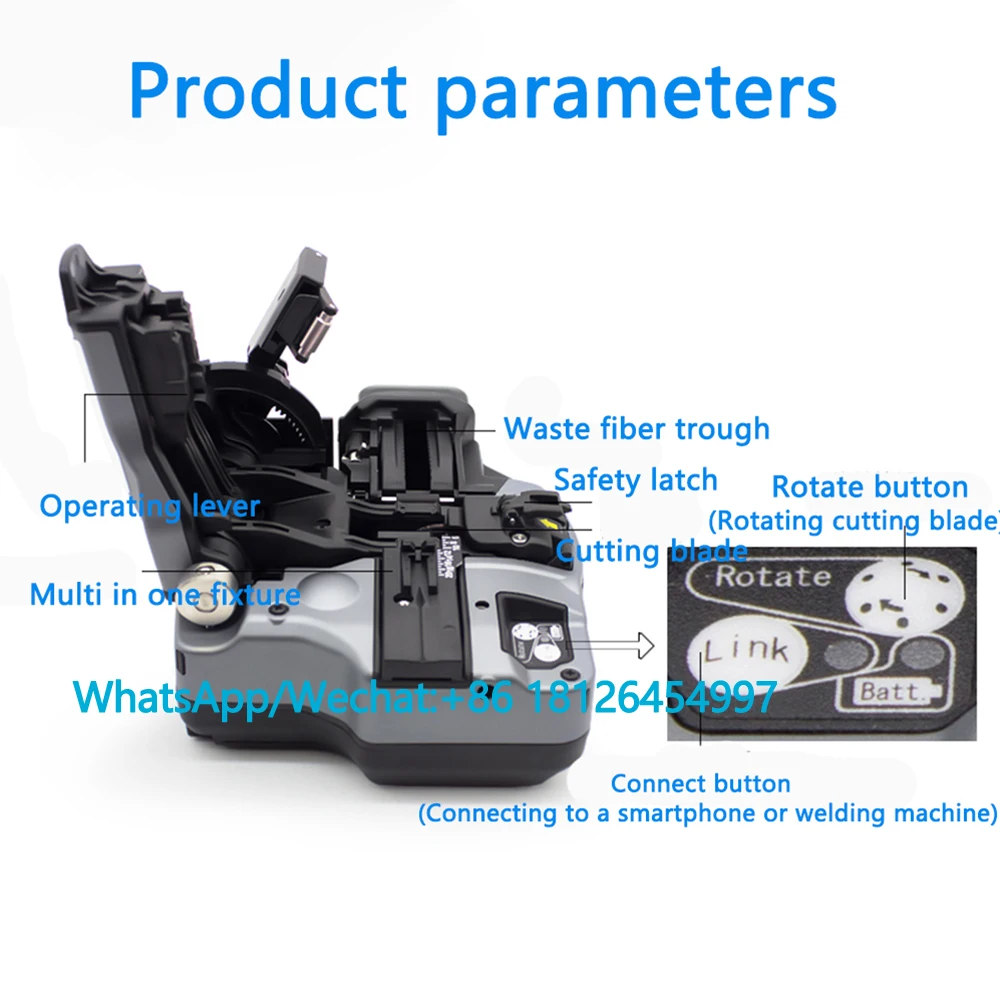 CT50/CT08 Original Fiber Cleaver Latest Model CT-50 The Most Robust Cleaver With Automatic Cleaving Blade Rotation