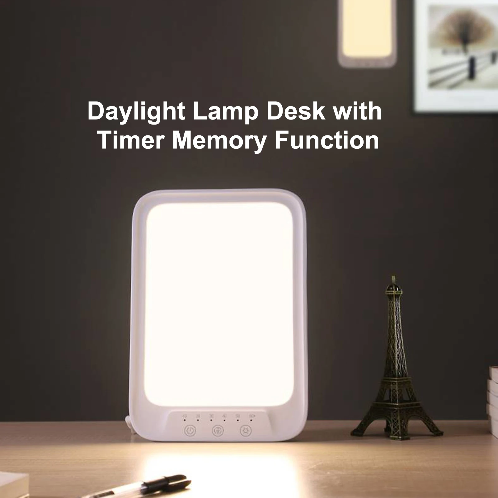 Tanie Lampa dzienna LED 20000 Lux chłodna i ciepła, jasna lampa terapeutyczna przeciw sklep