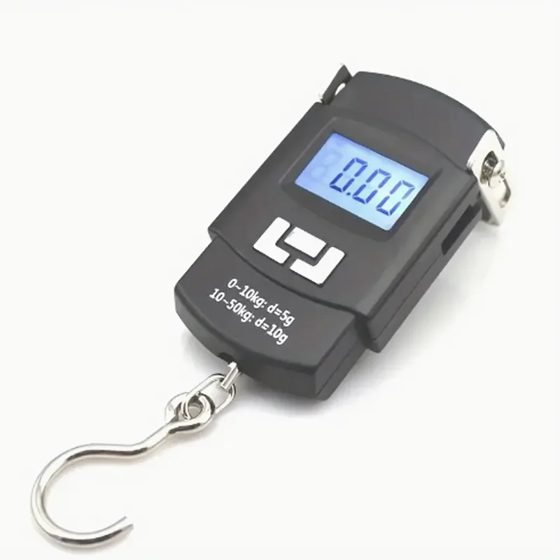 50kg/10g USB Rechargeable Digital Hanging Scale 5